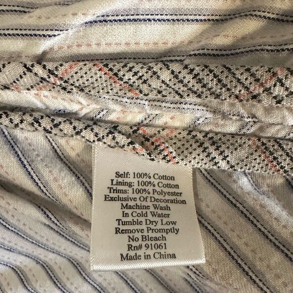 Johnny Was 2-10-5 Embroidered Plaid Blazer Size Small - Picture 13 of 13